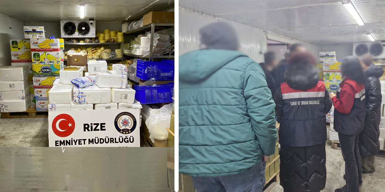 Rize'de "Kaçak Gıda" Operasyonu: Tonlarca Etiketsiz Ürün İmha Edilecek!
