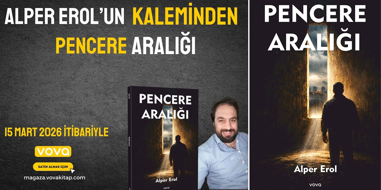 Rizeli Yazar Alper Erol’un Yeni Kitabı "Pencere Aralığı" Okurla Buluşuyor