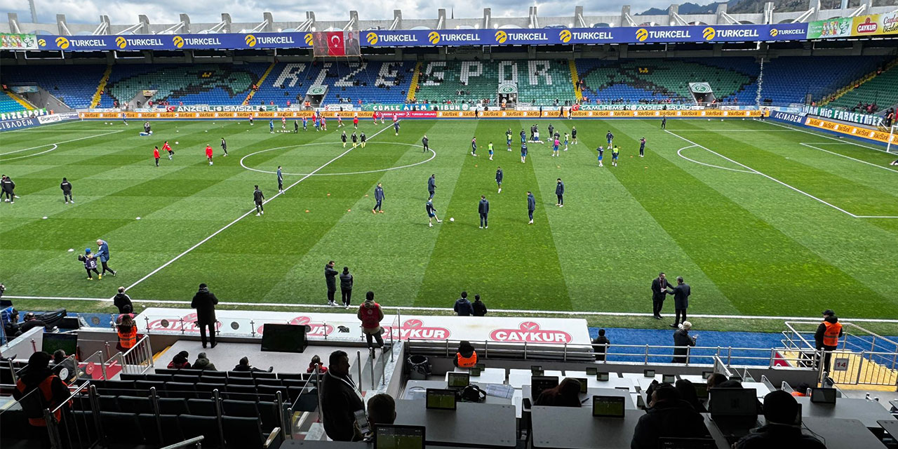 Çaykur Rizespor-Antalyaspor Maçının İlk 11'leri Belli Oldu