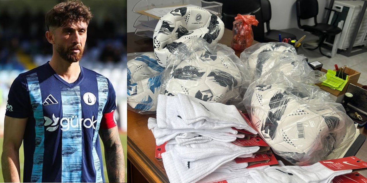 Pazarlı futbolcudan Memleket Takımı Derebaşıspor’a anlamlı destek