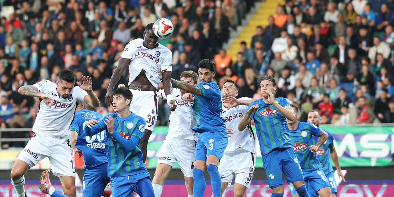 Trabzonspor ile Çaykur Rizespor 48’inci randevuda
