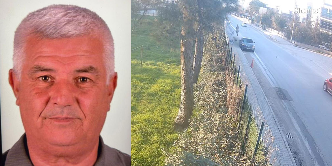 Cinayet gibi kaza güvenlik kamerasında