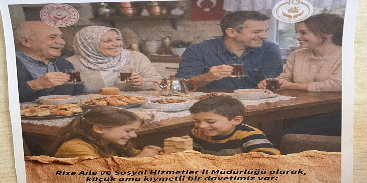 Rize’de Dijital Diyete Davet: "Ekranı Kapat, Ailene Sarıl!"