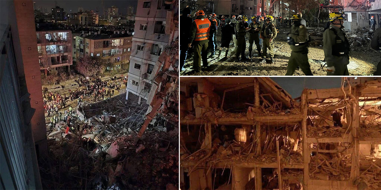 Arad kenti füzelerle vuruldu; 6 ölü, 100'ün üzerinde yaralı