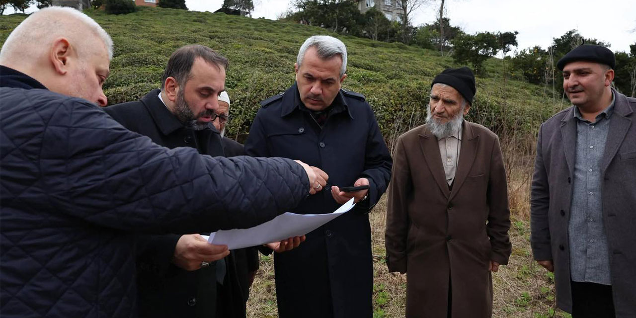 Rize’de Yatılı Kız Kur’an Kursu İnşaatı İçin İlk Adımlar Atıldı