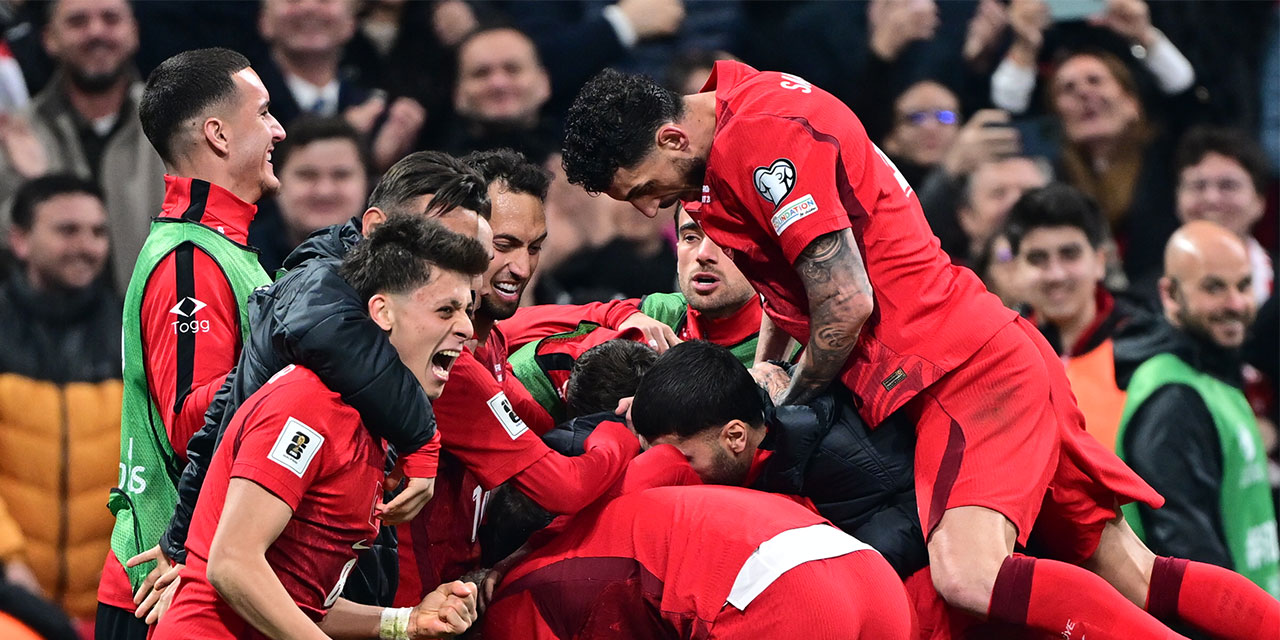 A Milli Futbol Takımı, Dünya Kupası'na bir adım uzakta