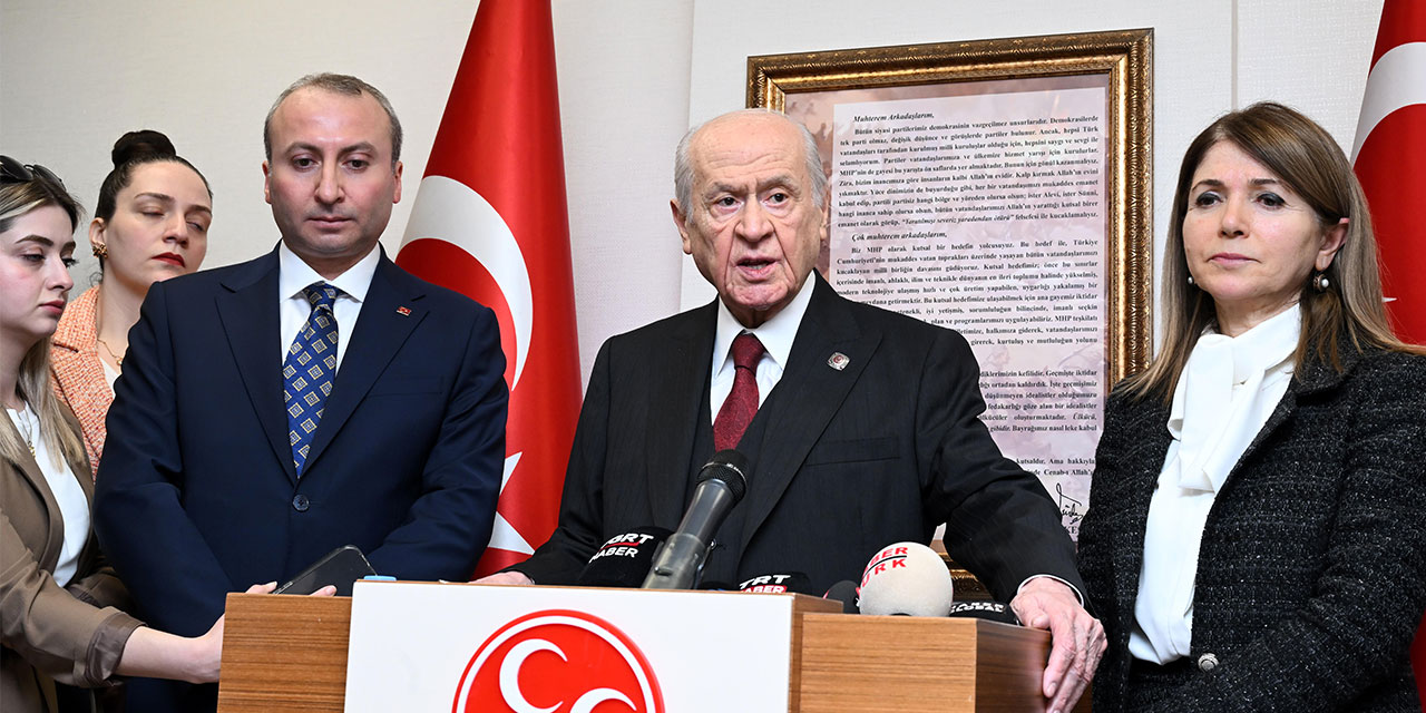 Bahçeli: İstifa herhangi bir küskünlüğe dayalı değildir