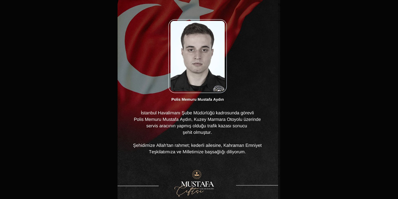 Başakşehir'de polis servisinin de karıştığı zincirleme kaza; 1 polis şehit oldu