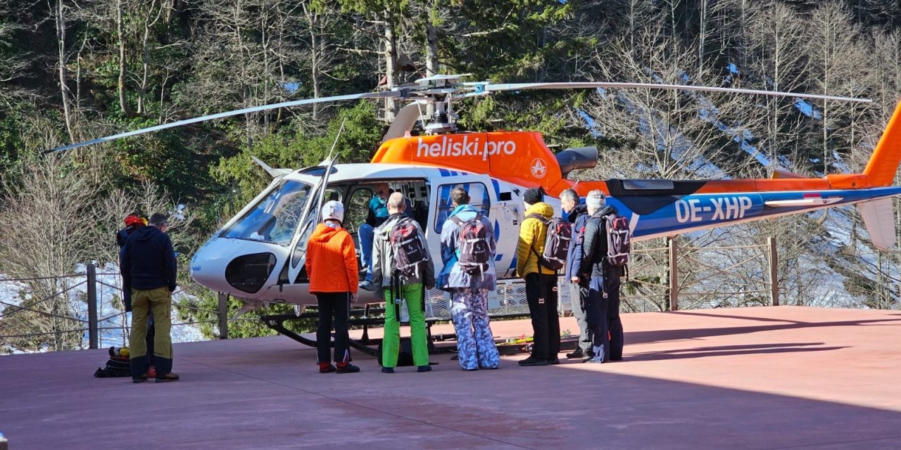Kaçkar Dağları'nda "heliski" heyecanı sona erdi