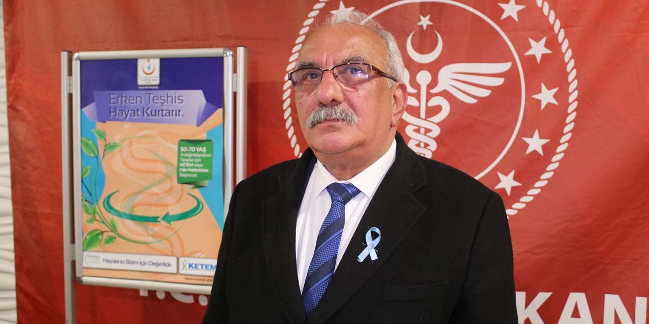 Rize'de kalp rahatsızlığı için gittiği hastanede kolon kanseri olduğunu öğrendi