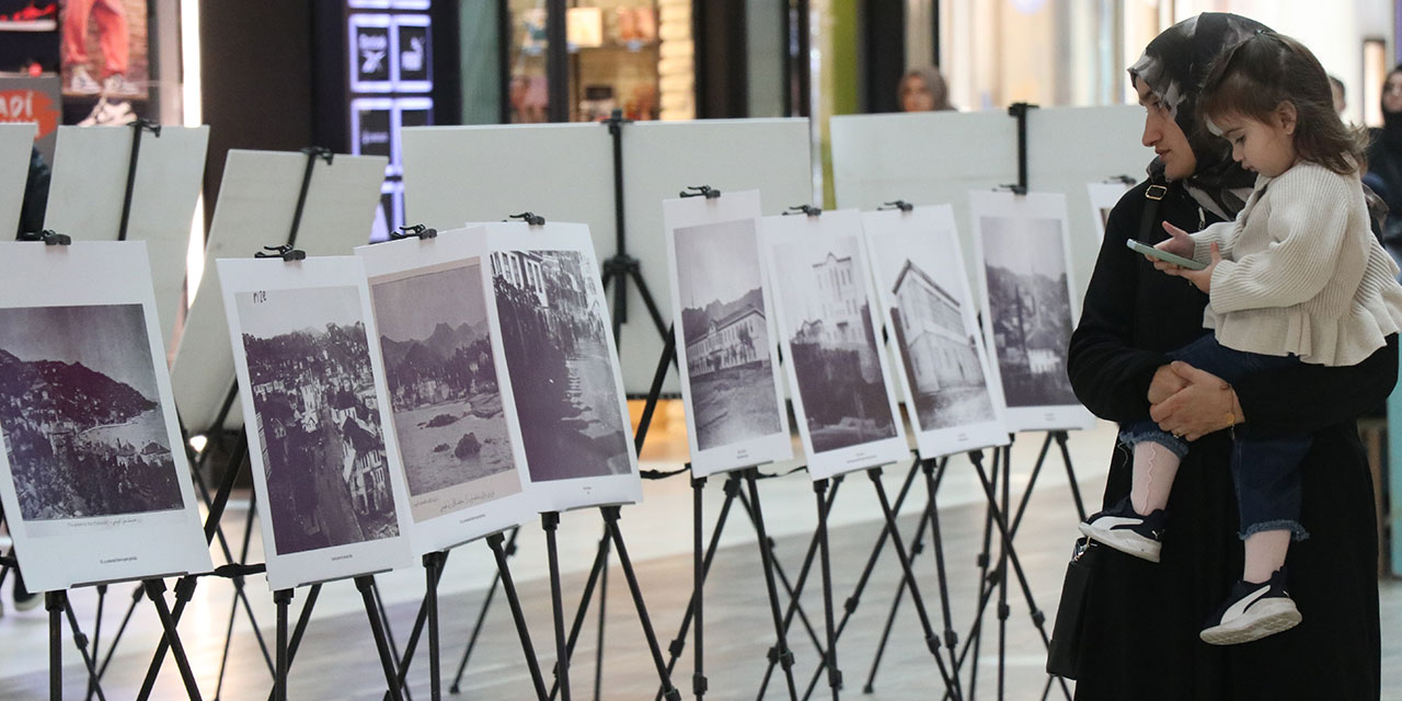 Rize'de "Geçmişin Peşinde Rize Hatırası" fotoğraf sergisi açıldı