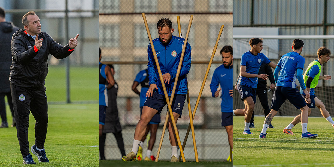 Çaykur Rizespor, Fatih Karagümrük Maçı Hazırlıklarını Sürdürüyor