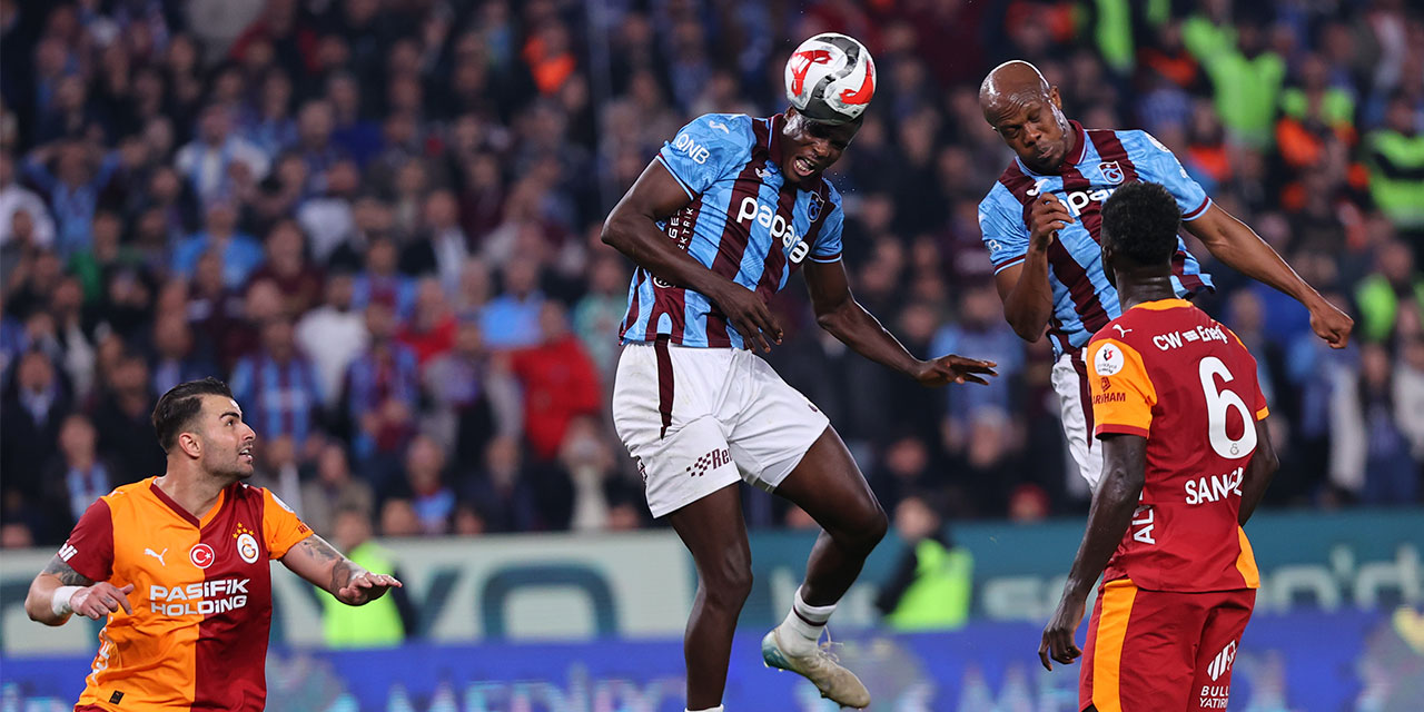 Trabzonspor, Galatasaray'ı 2-1 mağlup etti