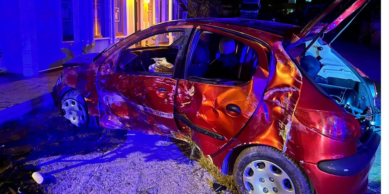 4'ü çocuk 9 kişinin yaralandığı kaza kamerada