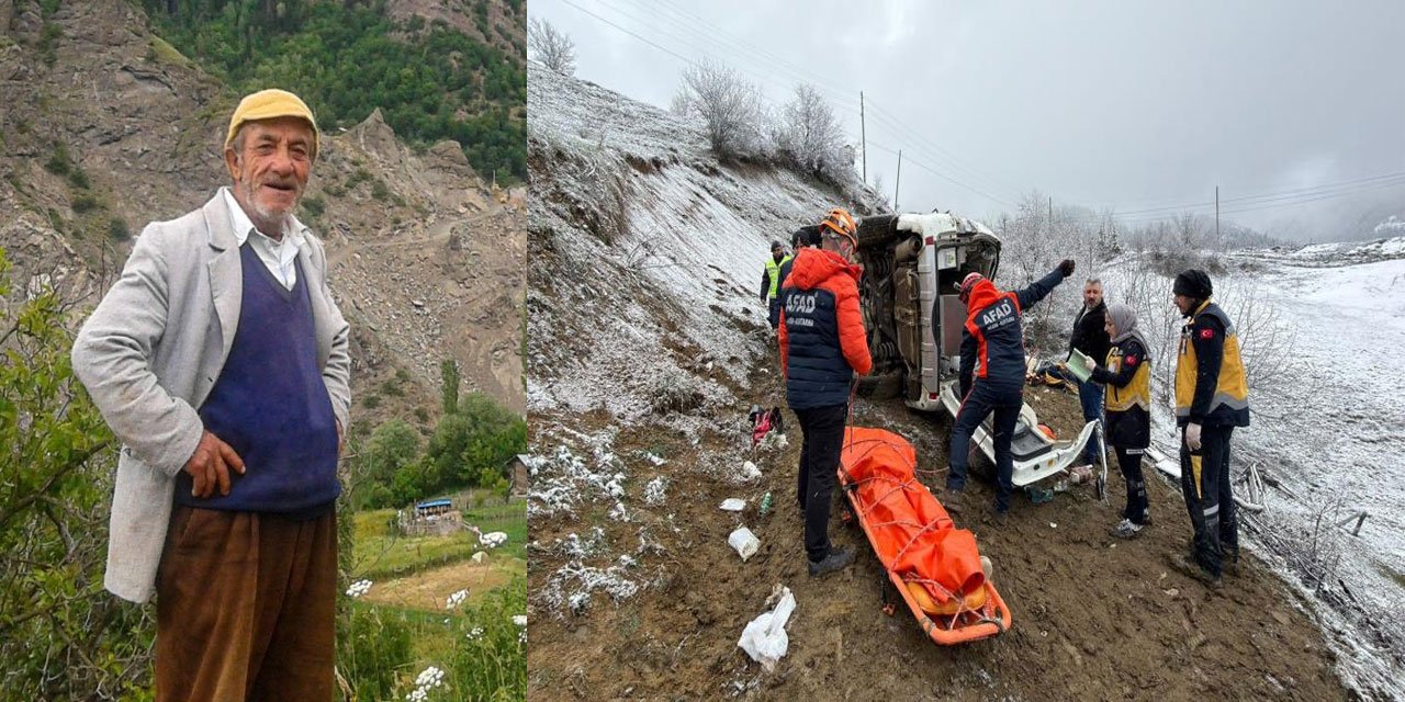 Artvin'de uçuruma devrilen ambulanstaki 1 kişi öldü, 4 kişi yaralandı