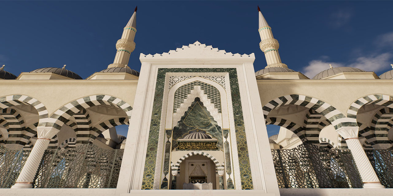 Rize Sahilinde Yükselen Recep Tayyip Erdoğan Camii’nin Görselleri Paylaşıldı