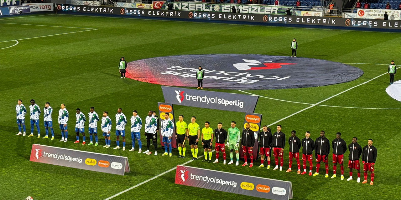 Çaykur Rizespor - Gaziantep FK Maçının İlk 11’leri Belli Oldu