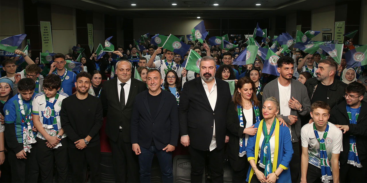 Çaykur Rizespor, lise öğrencileriyle buluştu