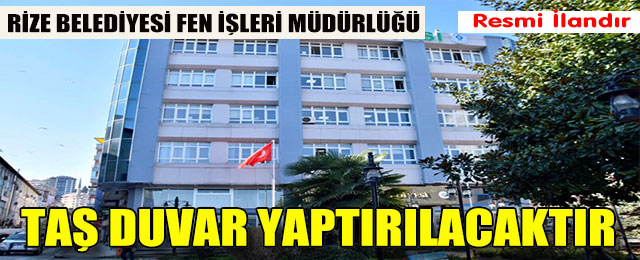 Taş Duvar Yapım İşi