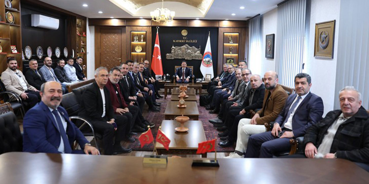 TSYD Heyeti Kayseri’nin Spor Vizyonunu Yerinde İnceledi