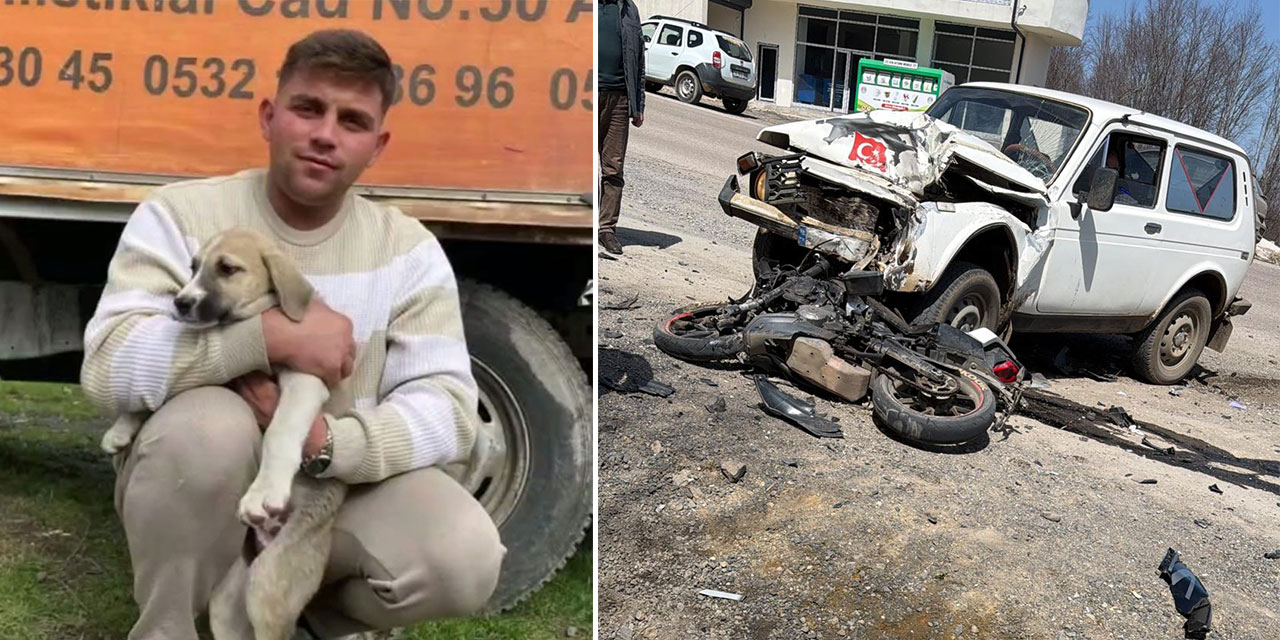 Ordu'da ciple çarpışan motosikletin sürücüsü öldü