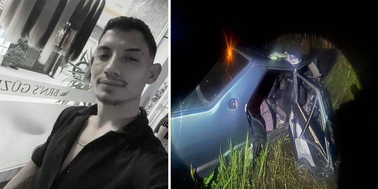 Manisa'da otomobil kanala uçtu: 2 ölü, 5 yaralı