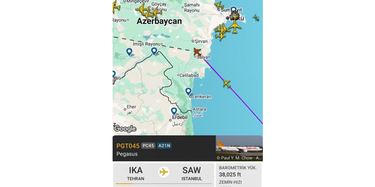 İran’da mahsur kalan Pegasus uçağı 53 gün sonra Türkiye’ye geri dönüyor