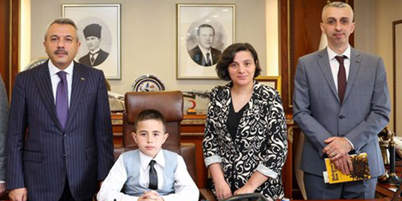 Rize Valiliği’nde "Küçük Vali" Dönemi