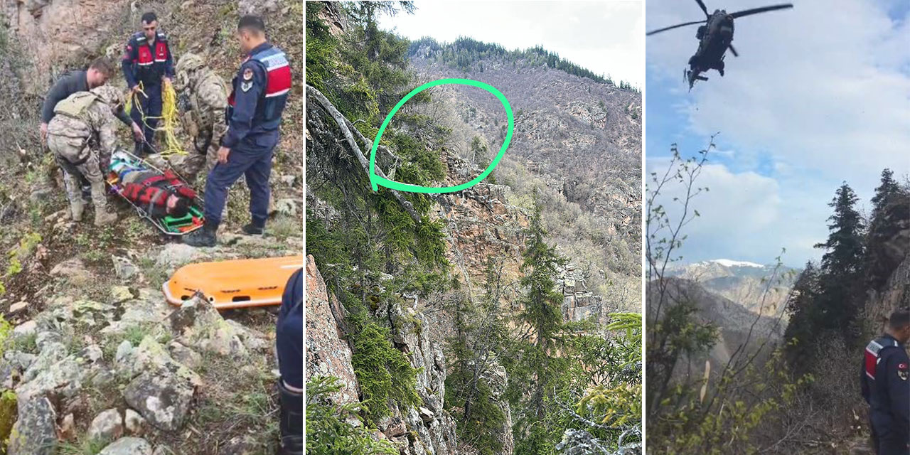 Artvin’de yaylada düşerek yaralanan vatandaş helikopterle kurtarıldı