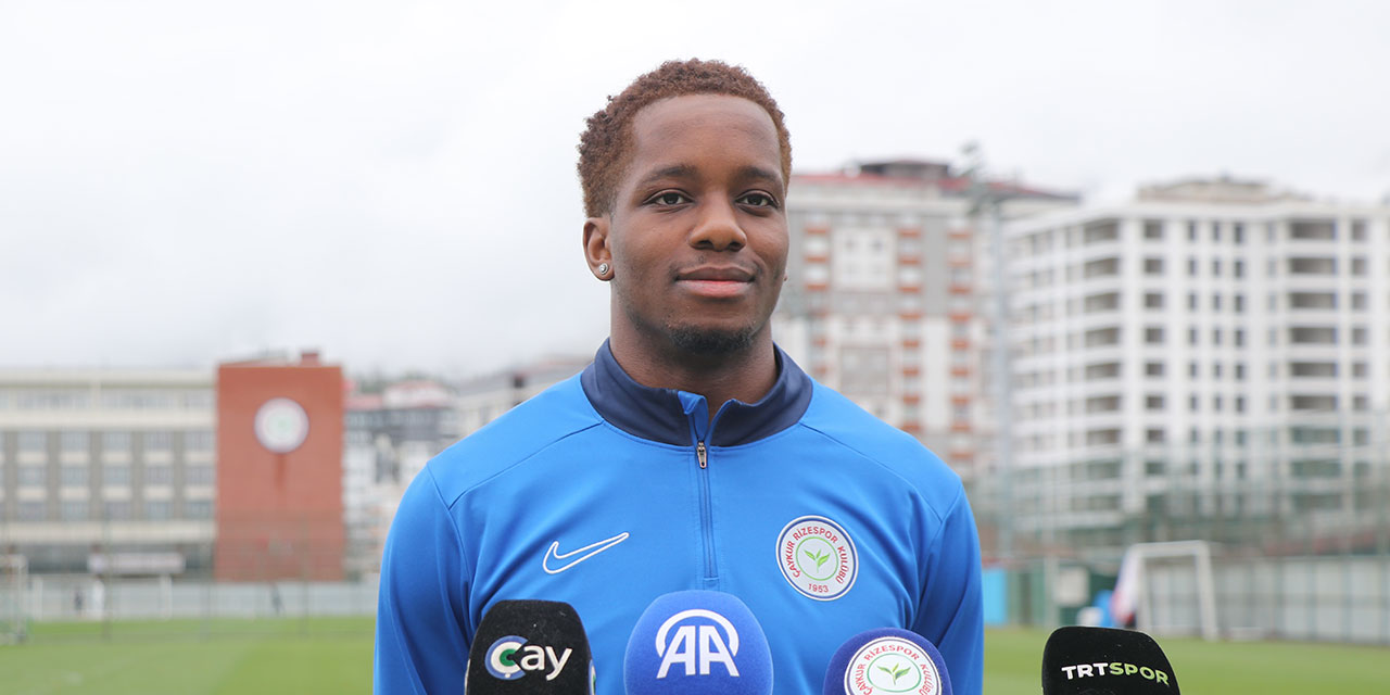 Çaykur Rizesporlu futbolcu Mebude, Kayserispor maçından umutlu