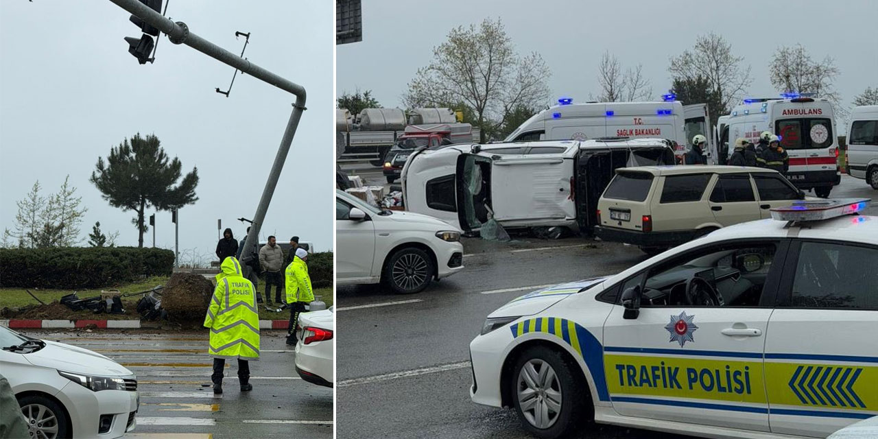 Giresun'da trafik kazası: 4 yaralı