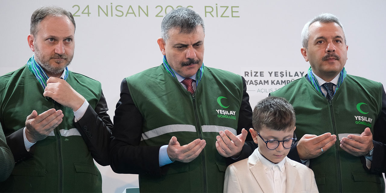 Bakan Çiftçi Rize'de Yeşilay Yaşam Kampüsü'nü Açtı