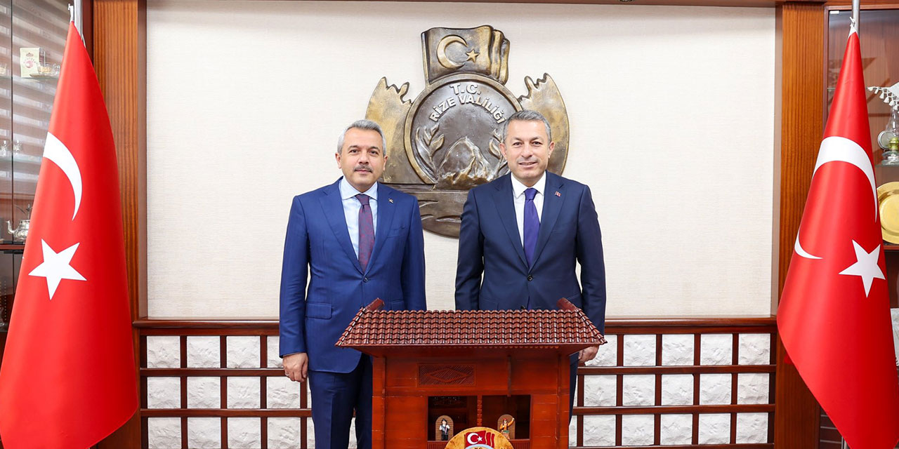 Trabzon ve Rize Valileri Bölgesel İş Birliği İçin Bir Araya Geldi