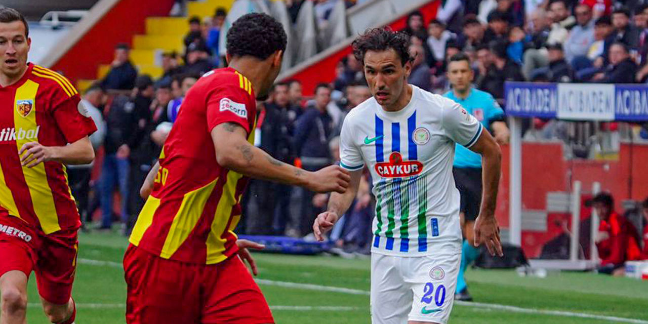 PFDK, Kayserispor - Çaykur Rizespor maçının cezalarını açıkladı