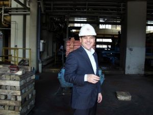 Bakan Kılıç, Fabrikaları Gezdi