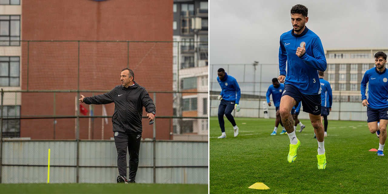 Çaykur Rizespor, Eyüpspor Maçı Hazırlıklarını Sürdürüyor