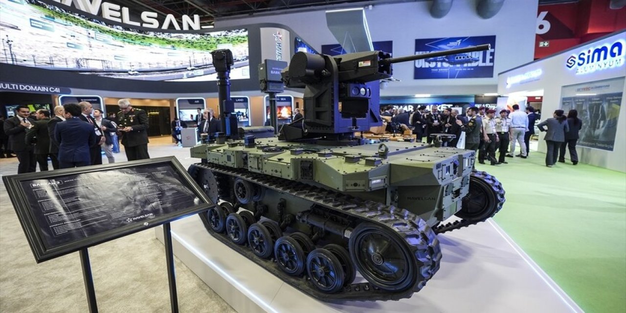 Türk savunma sanayisinin yeni insansız kara aracı "BARKAN 3", SAHA 2026'da vitrine çıktı