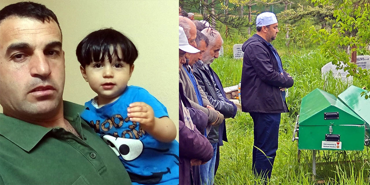 Çekyattan düşen Bertuğ öldü, sinir krizi geçirip hastaneden ayrılan babası kazada hayatını kaybetti