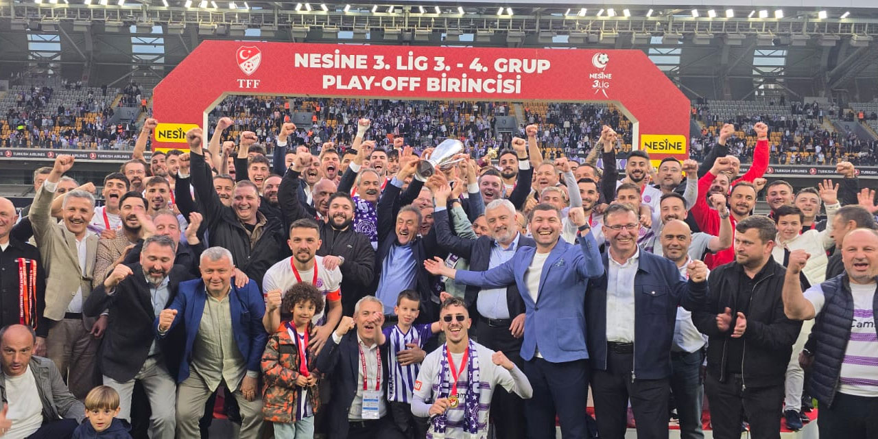 52 Orduspor FK, Nesine 2. Lig'e Yükseldi