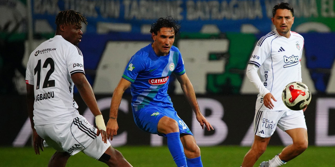 Çaykur Rizespor - Beşiktaş maçında iptal edilen golün VAR kayıtları
