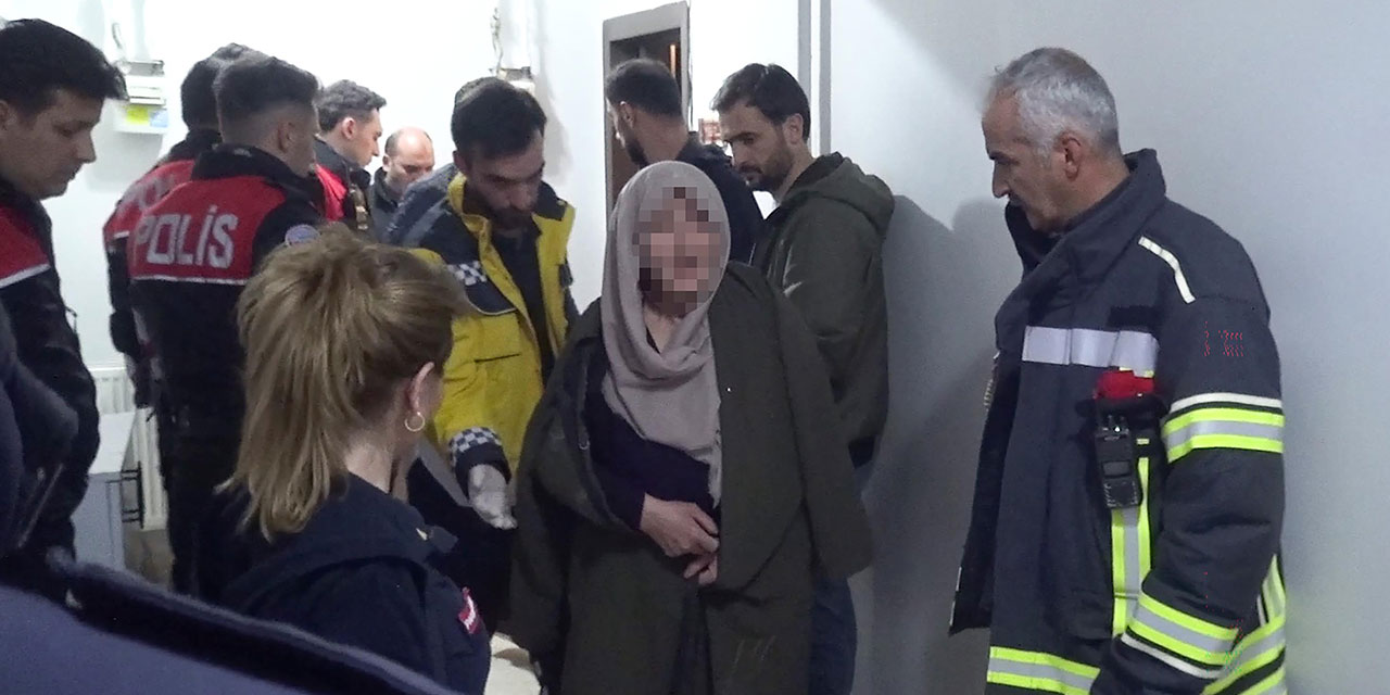 Anneannesini bıçakla yaralayıp rehin aldı, teyzesi güçlükle ikna etti