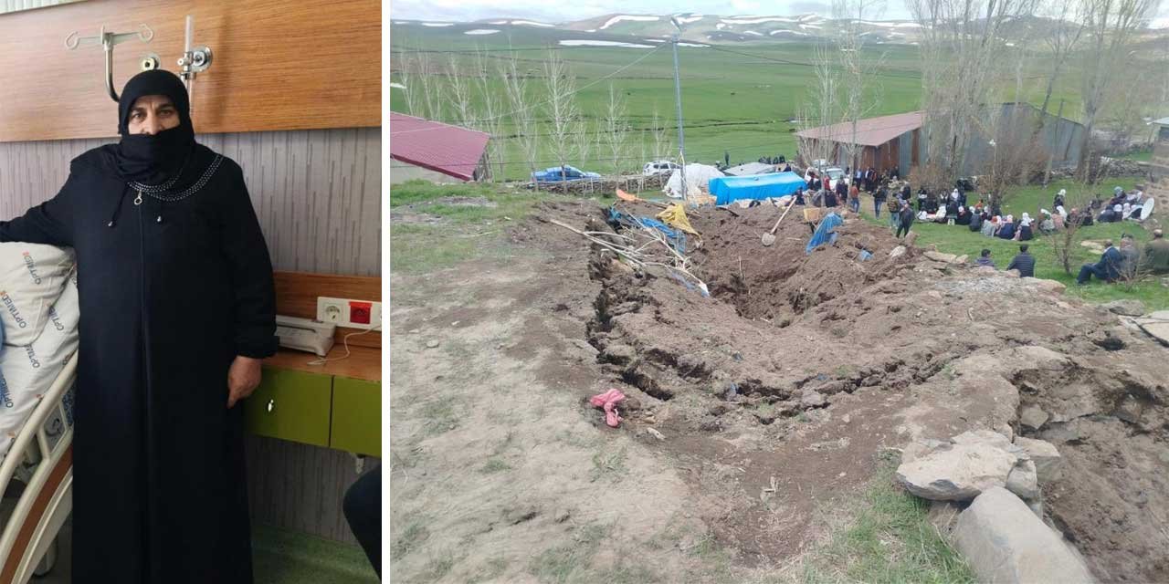 Tekman’da ahır çöktü; 1 ölü