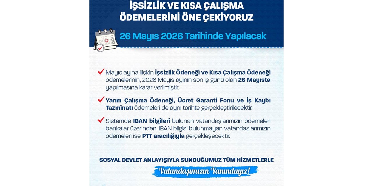 Bakan Işıkhan: İşsizlik ve Kısa Çalışma ödenekleri bayramdan önce yatırılacak