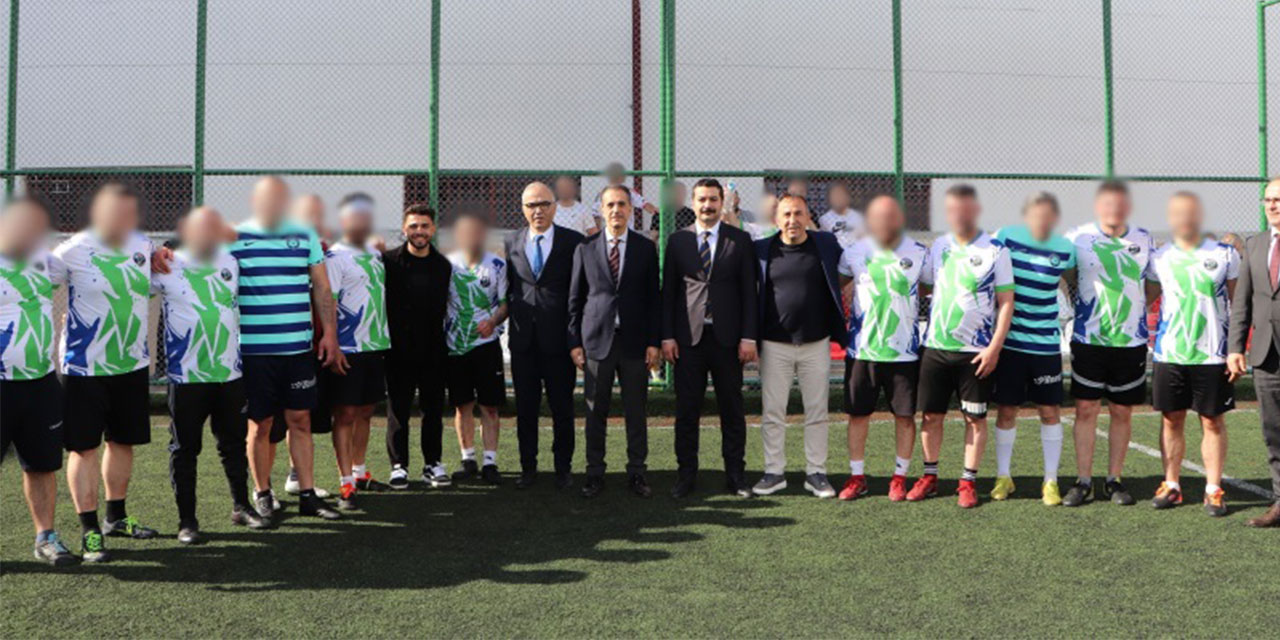 Rize’de Ceza İnfaz Kurumları Futbol Turnuvası Sona Erdi