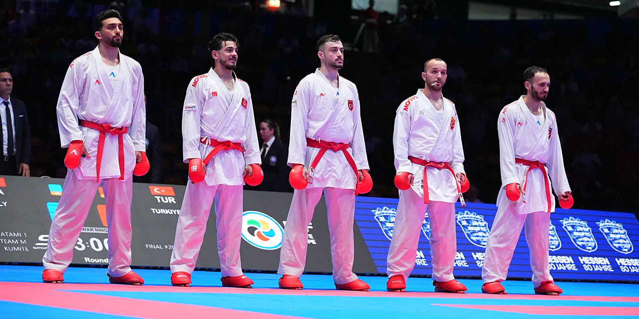 Türkiye, erkek takım kumitede Avrupa ikincisi oldu