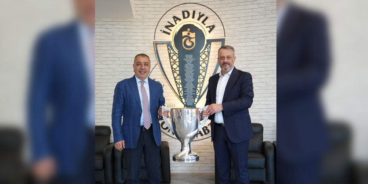 Trabzonspor, Ziraat Türkiye Kupası'nı müzesinde sergiliyor