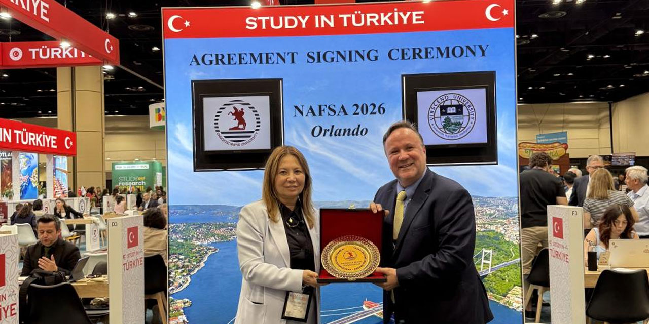 OMÜ ile ABD'den Virscend University arasında iş birliği anlaşması imzalandı