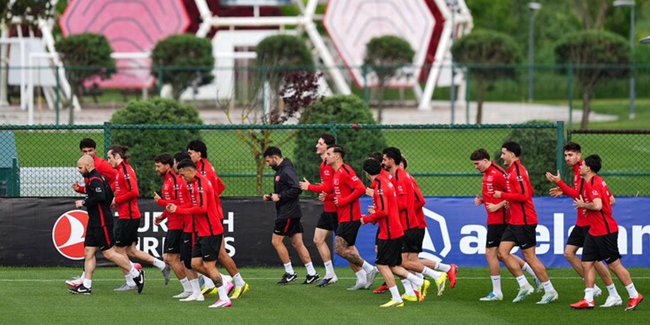 A Milli Futbol Takımı, hazırlık maçında Kuzey Makedonya karşısında