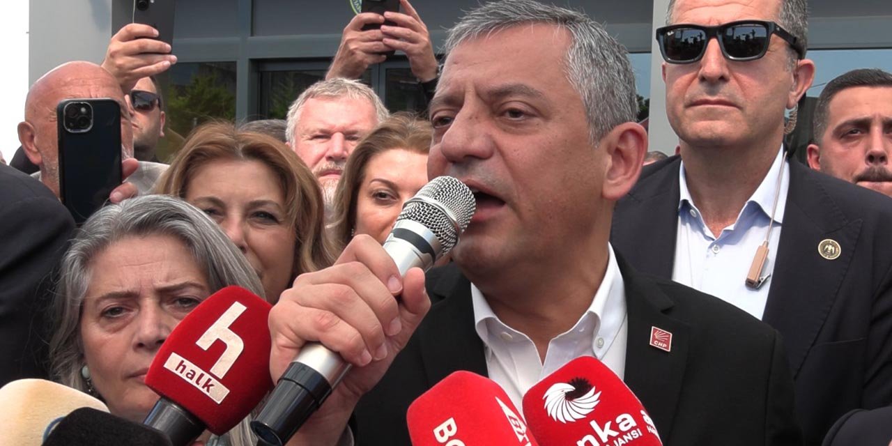 Özgür Özel: Siz bugün tarihin doğru tarafındasınız