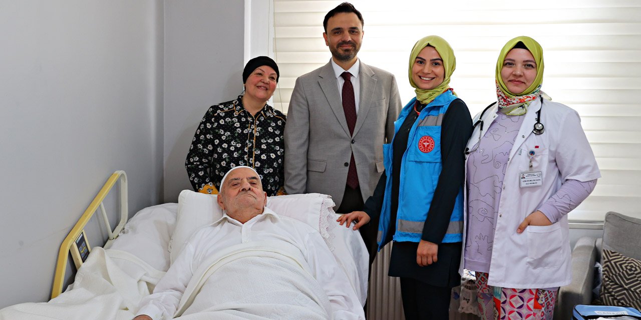 Evde bakım hizmetleriyle hastalar tedavilerini yüksek konfor
